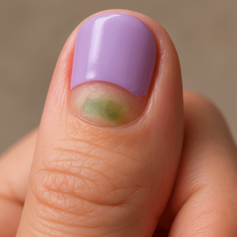 ongle avec infiltration