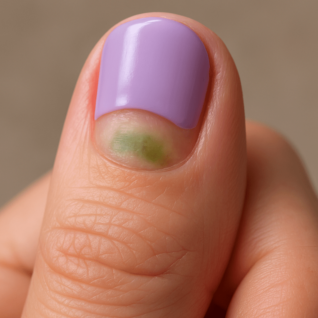 Beauté 10 ongle avec infiltration