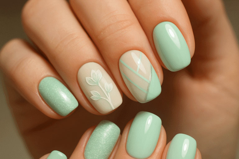 découvrez des idées élégantes et simples de nail art en vert pastel pour sublimer vos ongles. inspirez-vous de styles raffinés et faciles à réaliser à la maison.